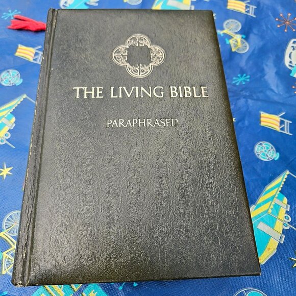 The Living Bible Paraphrased Hardcover 1971 2nd Edition Tyndale House Publishers - Picture 1 of 13